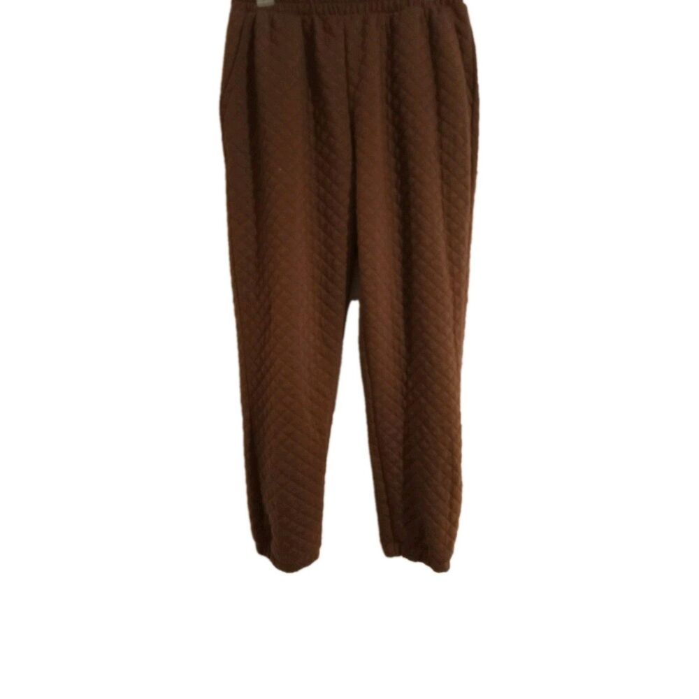 Rue 21 Jogger Sweatpants Women's Medium Brown Elastic Pull-On Solid